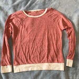 Eddie Bauer, long sleeve T-shirt  salmon coloured